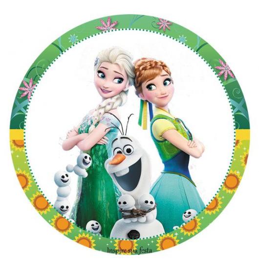 Kit festa Frozen Fever para imprimir