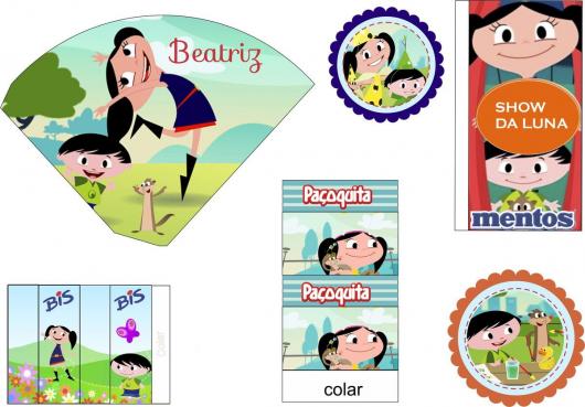 kit festa show da luna