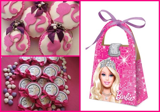 Lembrancinha da barbie inspirações