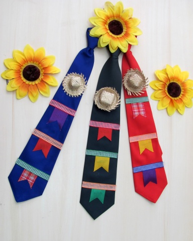 gravata festa junina