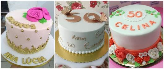 bolo feminino de pasta americana