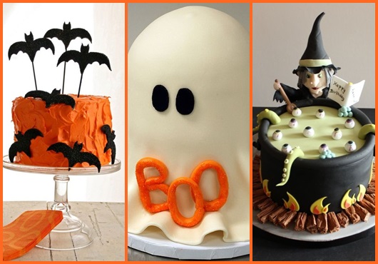 Bolo Halloween inspirações