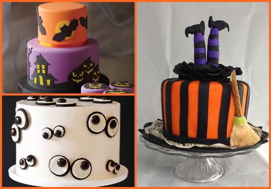 Bolo Halloween inspirações