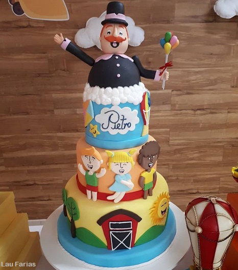 bolo 3 andares