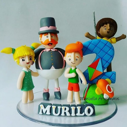 topo de bolo de biscuit