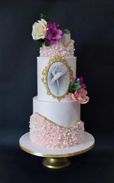 Bolos diferentes de aniversário com tema Bailarina