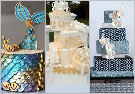 Bolos diferentes inspirações