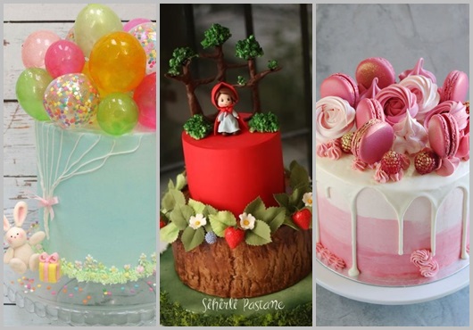 Bolos diferentes inspirações