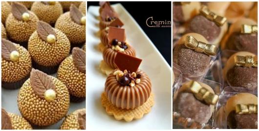 doces modernos e de luxo