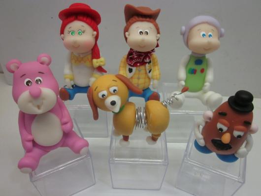 Inspirações de bonecos Toy Story de biscuit