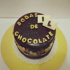 Bodas de namoro: Bolo para Bodas de Chocolate