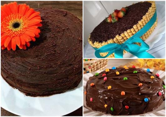 ideias para bolo simples