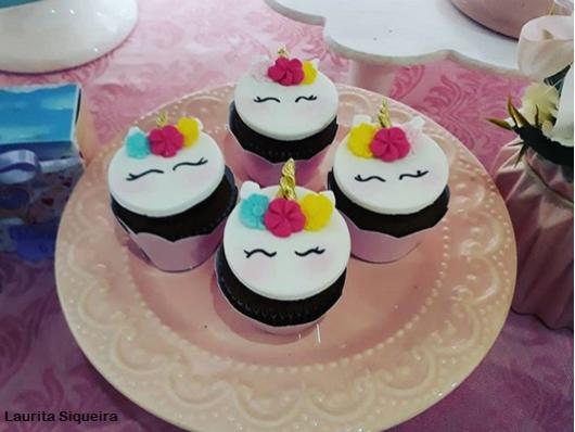 cupcake de chocolate
