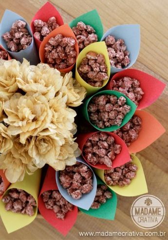 Doces para chá de bebê junino: Amendoim doce