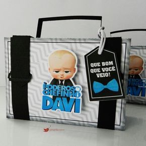 Festa Poderoso Chefinho: Convite mala