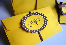 envelope convite abelhinha