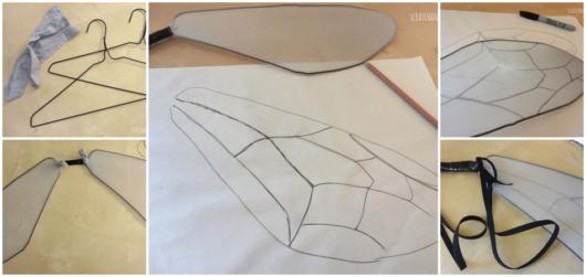 como fazer asa de abelha passo a passo