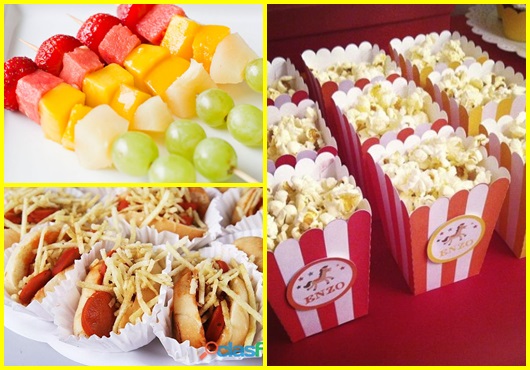 Festa no parque: idéias para cardápio