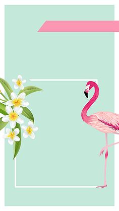 convite flamingo para imprimir