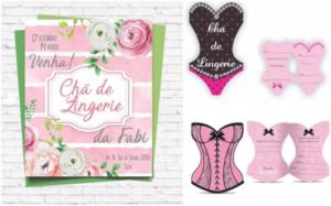 Convite Ch De Lingerie Modelos Cheios De Luxo E Glamour