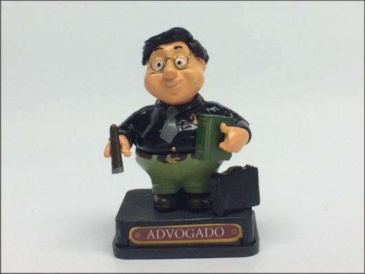 presente para advogado boneco advogado