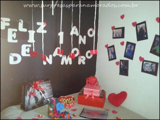 Surpresa para namorada: presentes