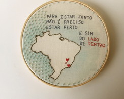 Surpresa para namorada: quadro