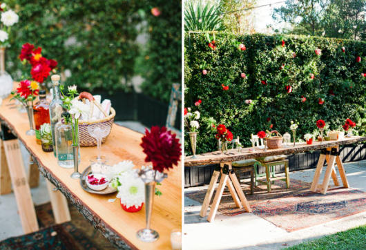 Casamento simples Boho