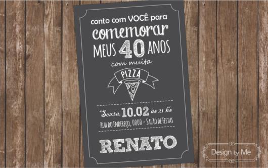 Festa 40 anos masculina: lembrancinhas