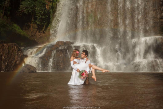 Pré-wedding: na cachoeira