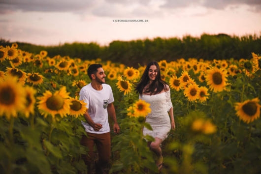 Pré-wedding: em Holambra