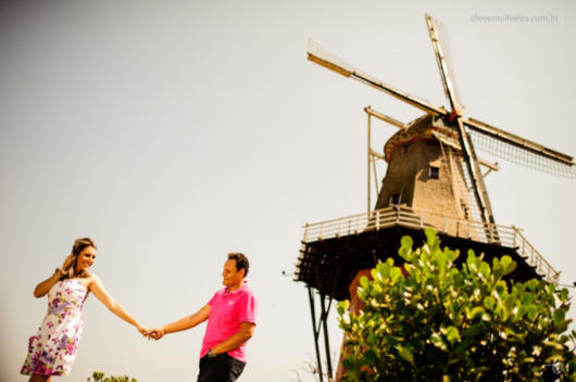 Pré-wedding: em Holambra