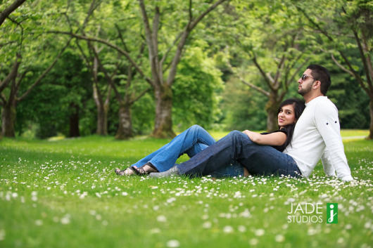 Pré-wedding no parque