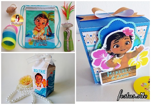 Lembrancinhas de Moana Baby