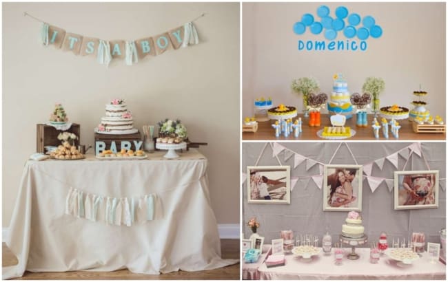 Chá de fraldas simples 1