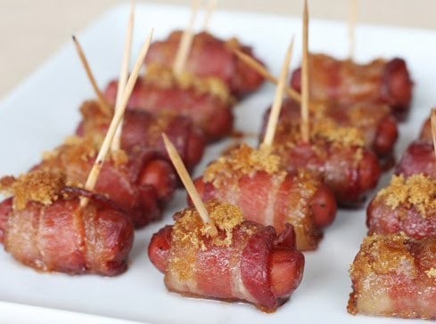 Enroladinhos de bacon