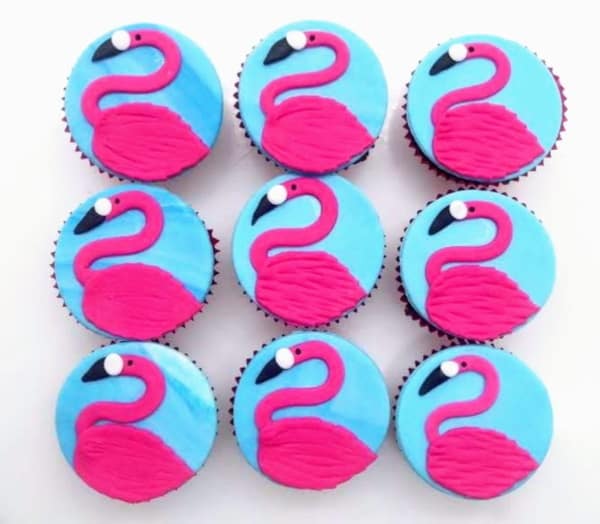 cupcake com pasta americana