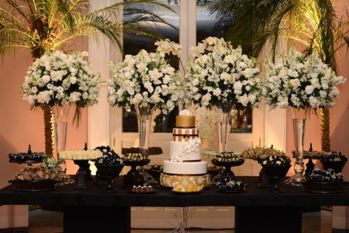 decoração de festa de casamento civil