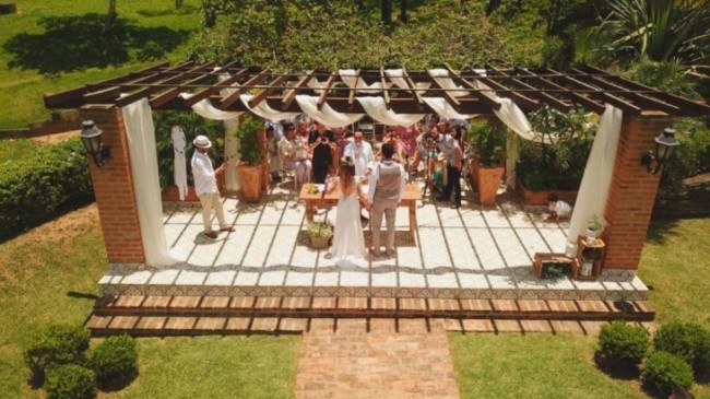 festa de casamento no sítio rustica