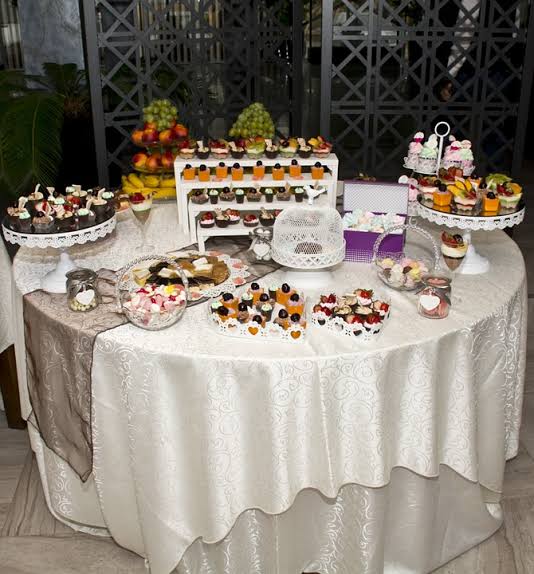 ideias de buffet de casamento barato