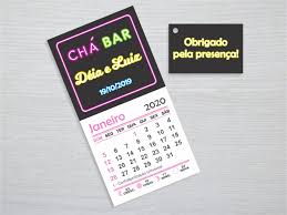 imã neon lembrancinha chá bar