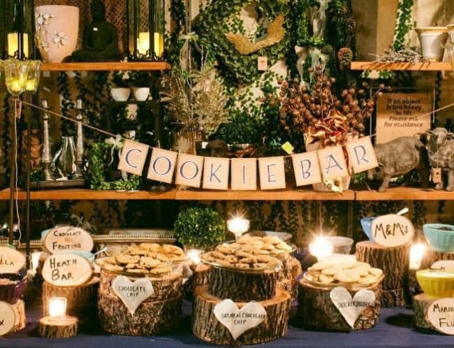 ornamentação de casamento rústico