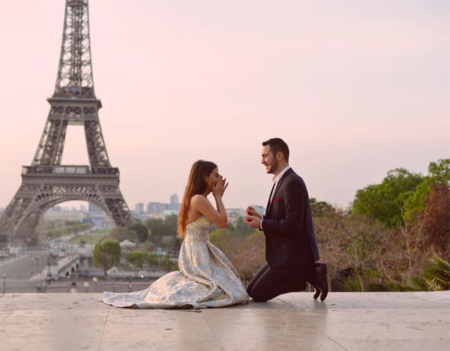 pedido de casamento em paris