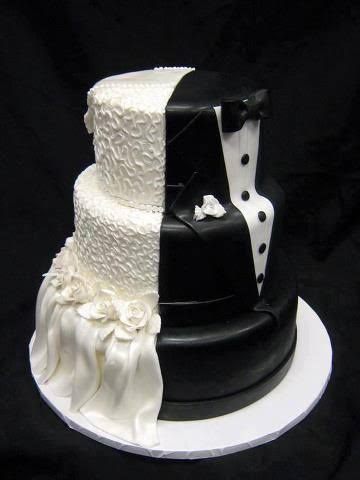 bolo de casamento criativo duplo