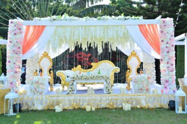 decor de casamento ao ar livre