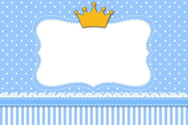 convite azul e branco para imprimir