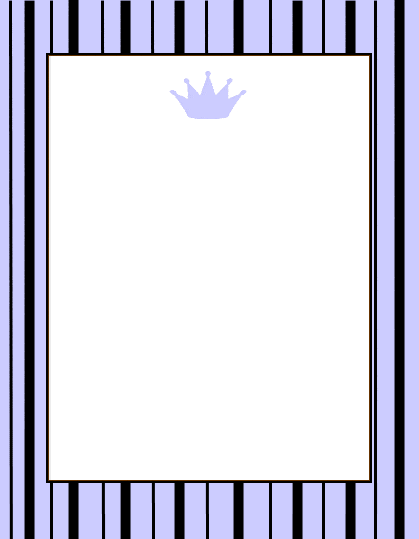 convite simples festa princesa