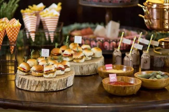 Cardápio de Casamento Country