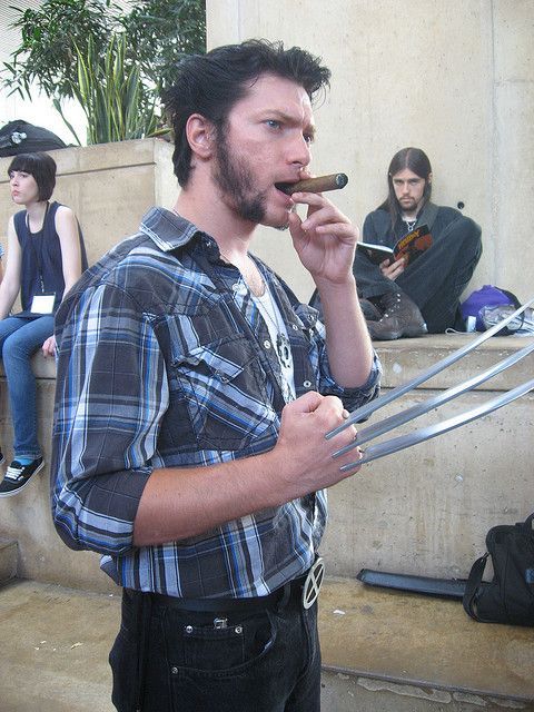 Fantasia de Carnaval masculina wolverine