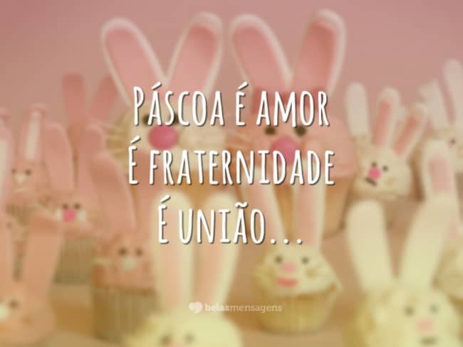 Mensagem de Páscoa curtas